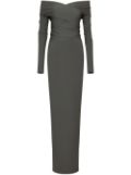 Dolce & Gabbana KIM DOLCE&GABBANA Milano-rib maxi dress - Grey