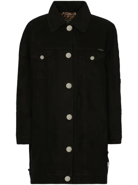 Dolce & Gabbana longline denim jacket
