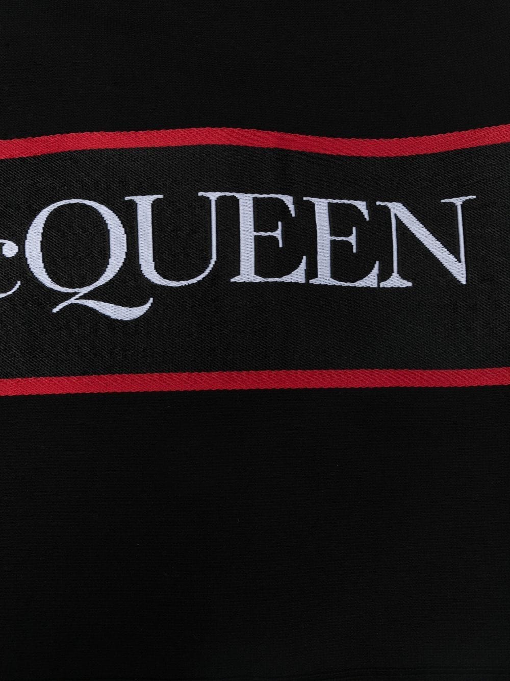 Alexander McQueen Intarsia deken - Zwart