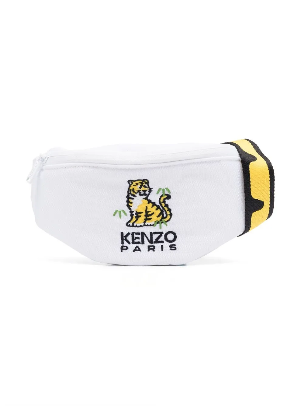 

Kenzo Kids logo-embroidered bum bag - 10P WHITE