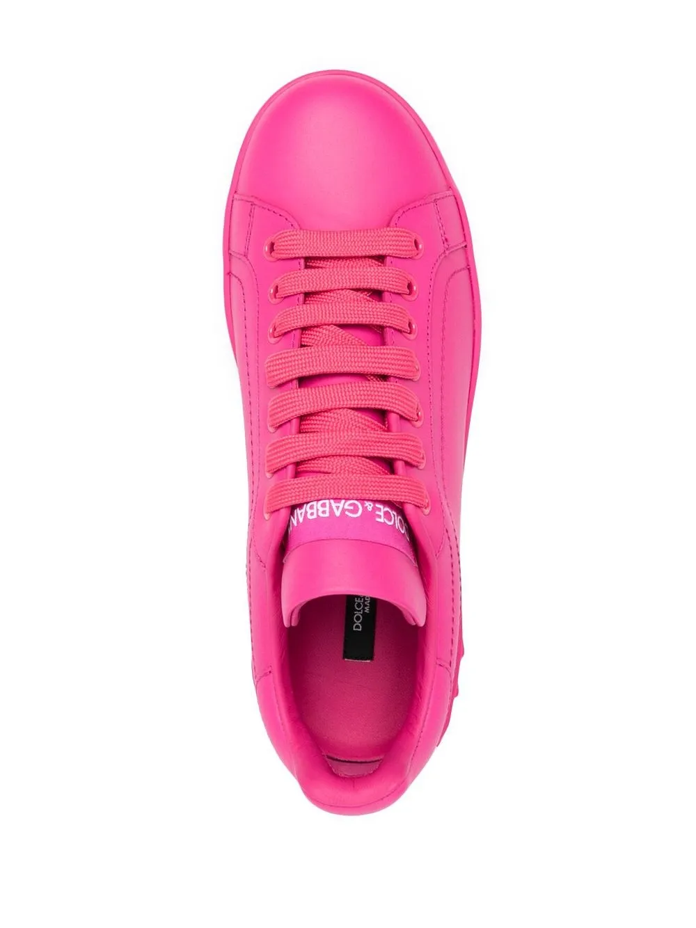 Shop Dolce & Gabbana Logo Low-top Sneakers In Pink