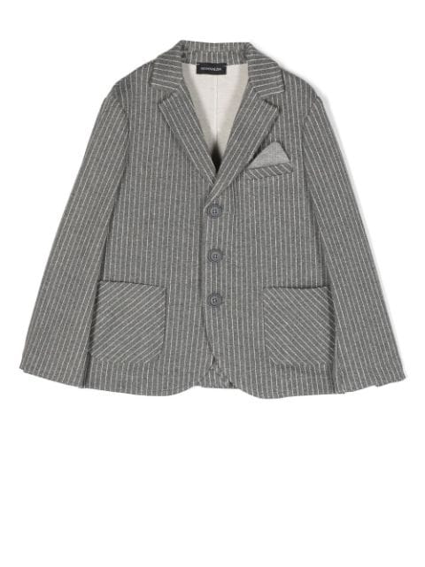 Monnalisa Blazer monopetto a righe