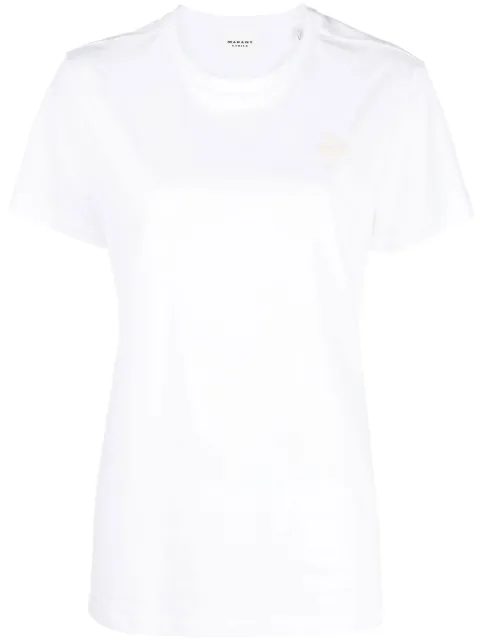 MARANT ÉTOILE Aby logo-embroidered T-shirt