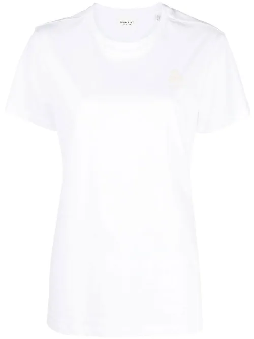 T-shirt Aby à logo brodé - MARANT ÉTOILE - Modalova