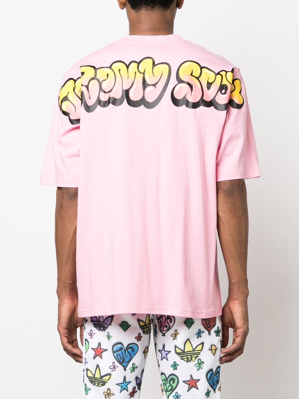 Tectonic Hop ind Strålende Adidas Jeremy Scott Crew Neck T-shirt - Farfetch