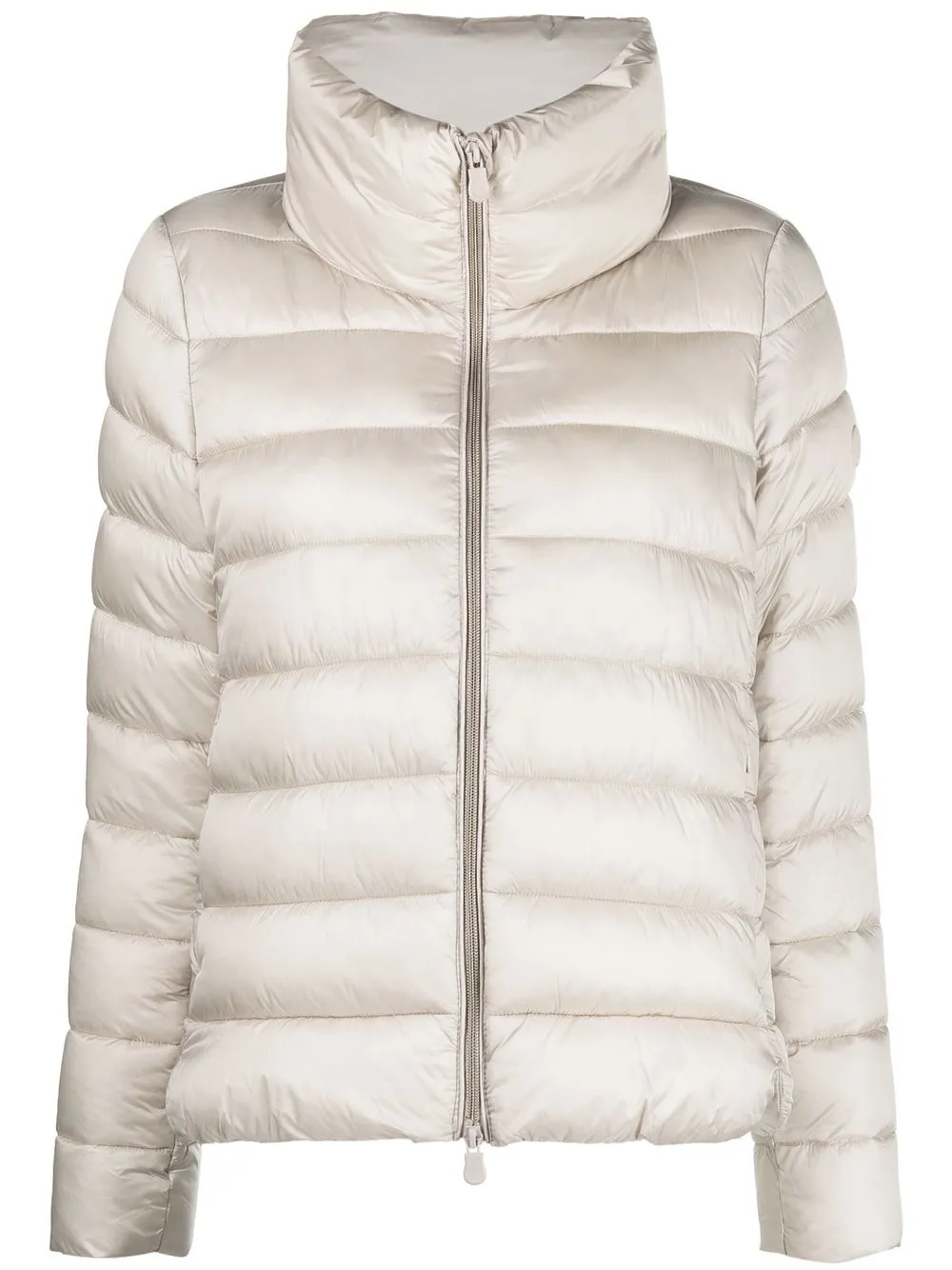 

Save The Duck padded zipped-up jacket - Neutrals