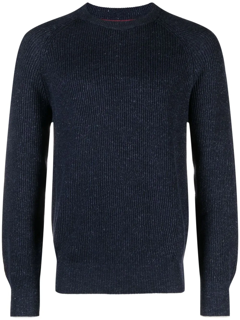 

Brunello Cucinelli crew-neck rib-knit jumper - Blue