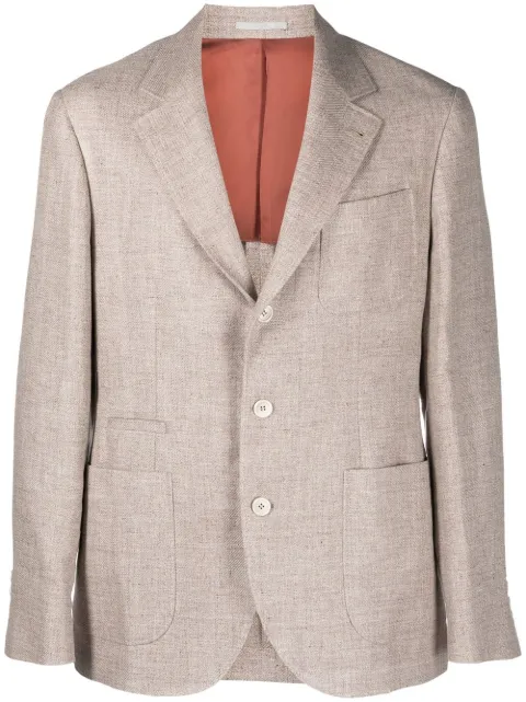 Brunello Cucinelli single-breasted blazer 