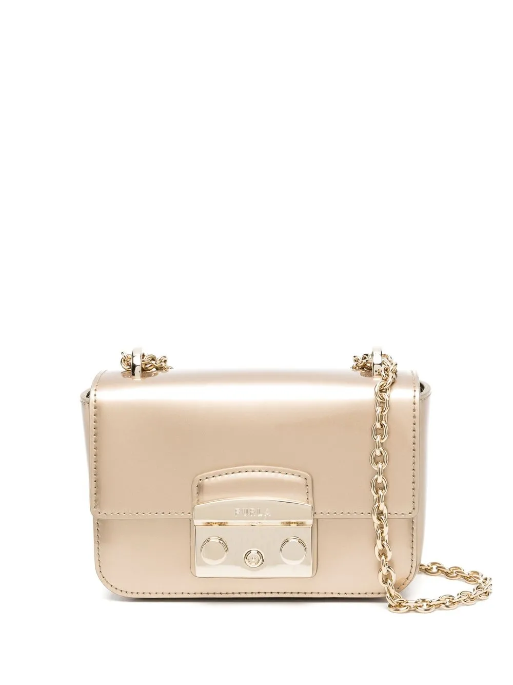 Furla gold bag new arrivals