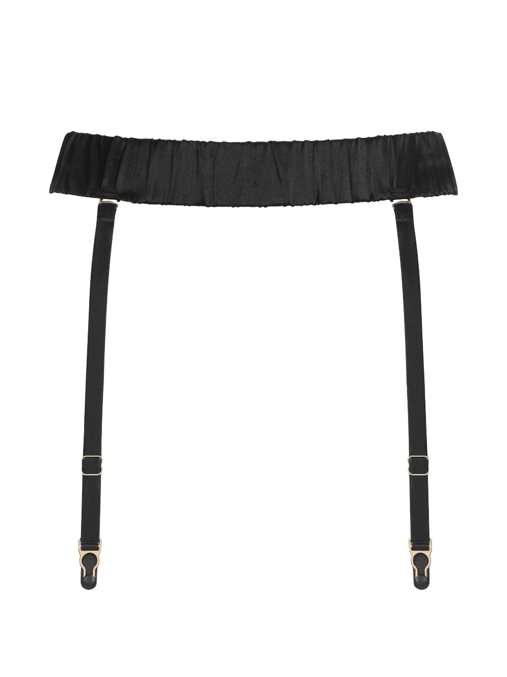 Maison Close Rendez-Vous smocked-waist garter belt