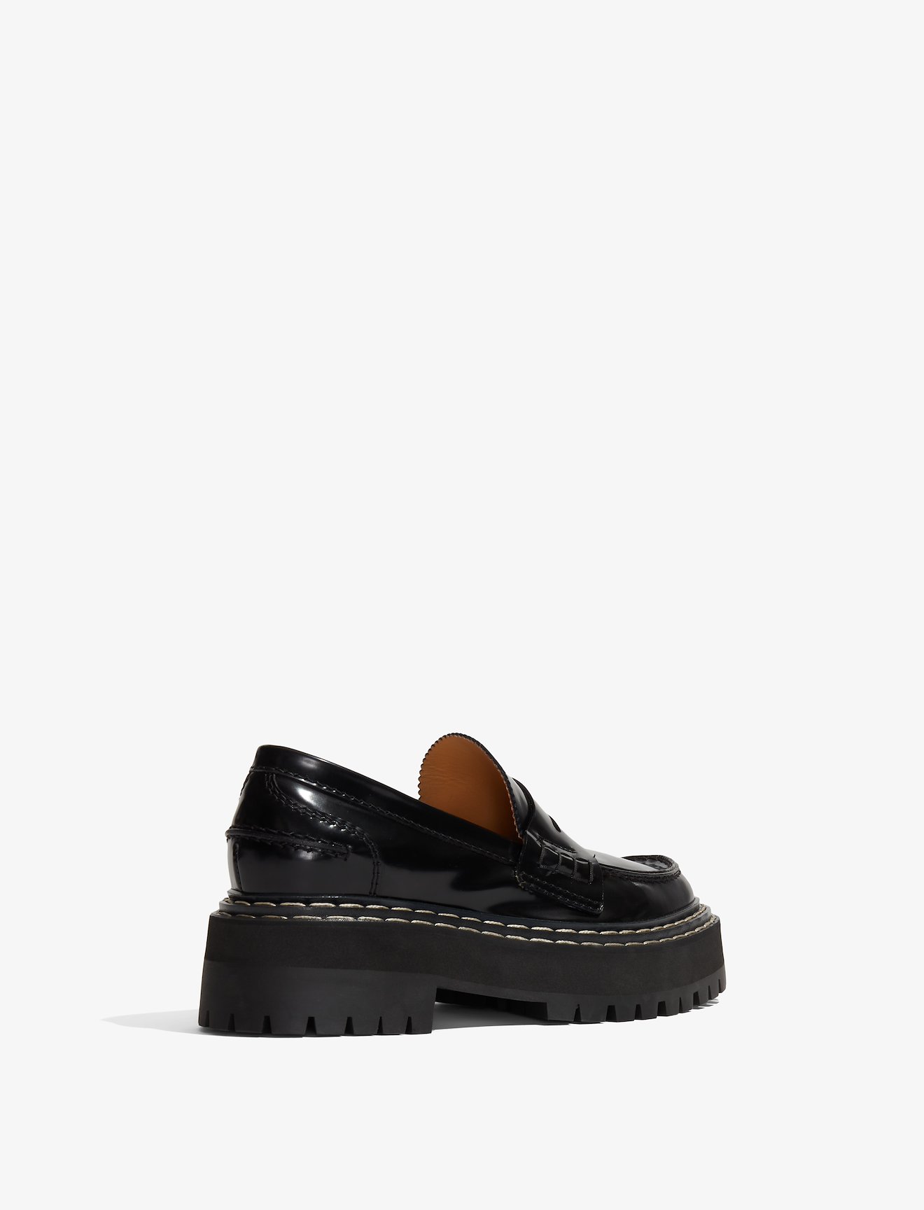 Lug Sole Platform Loafers #2