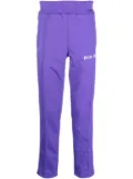 Palm Angels logo-print track pants - Purple
