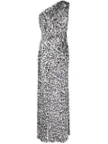 Jenny Packham Mara one-shoulder gown - White