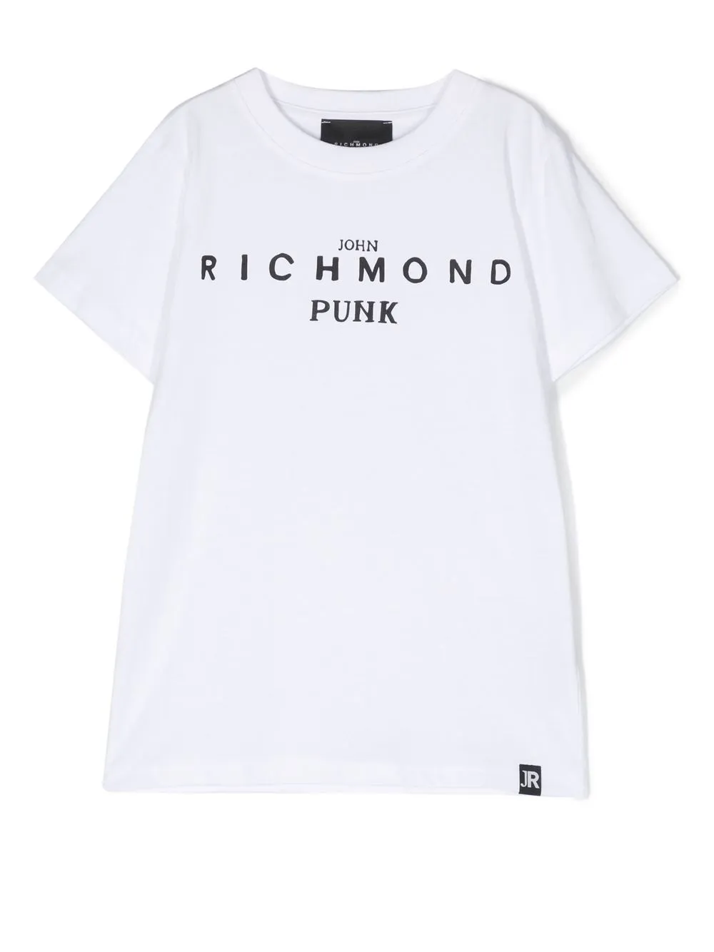 

John Richmond Junior logo-print cotton T-shirt - White