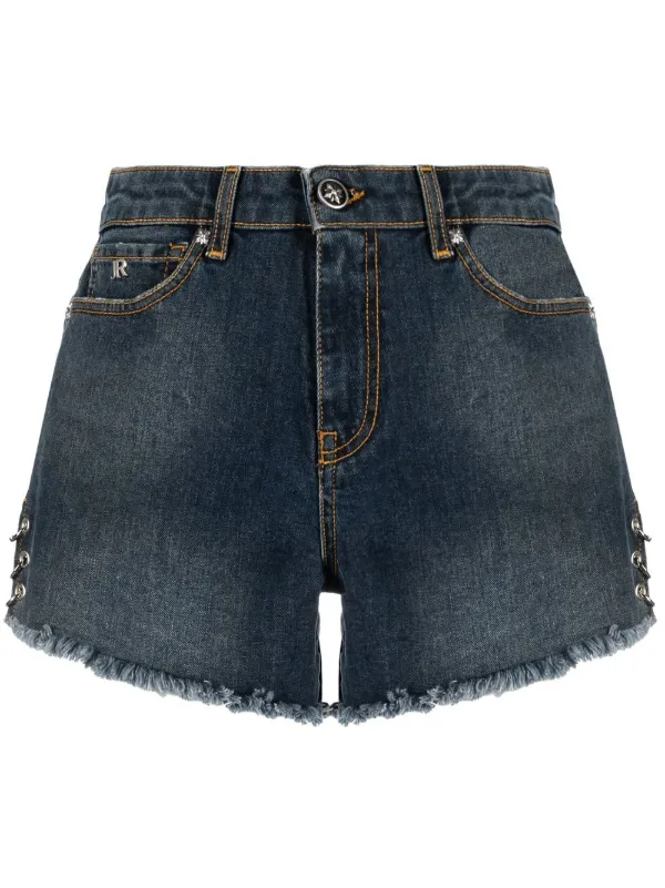 Womens black hot sale denim shorts