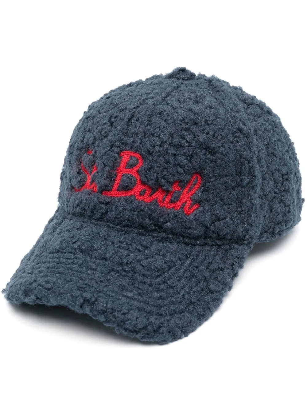

MC2 Saint Barth logo embroidered baseball cap - Blue