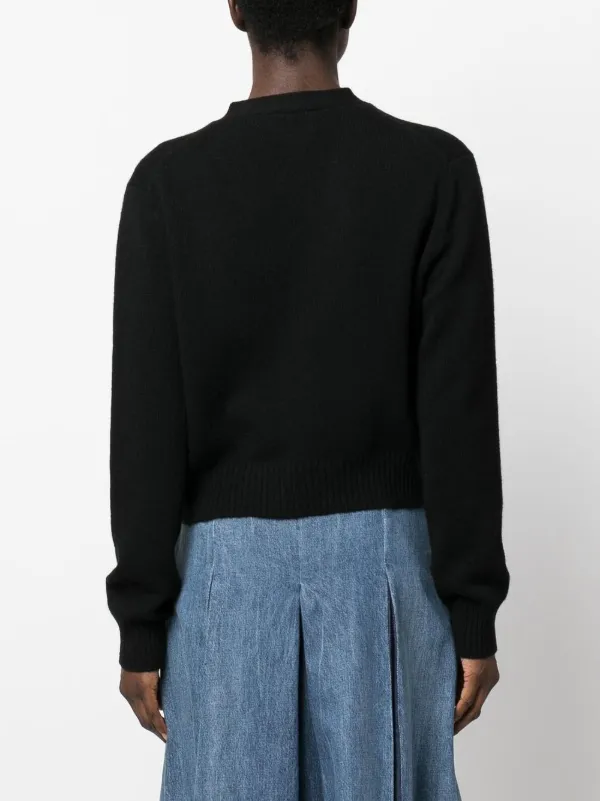 Lisa Yang Buttoned Cashmere Cardigan Black FARFETCH IN