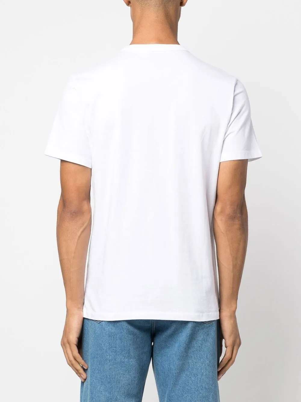 MAISON KITSUNÉ LOGO-PATCH T-SHIRT