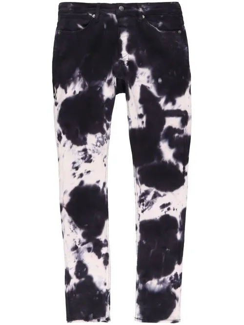 Jean skinny à motif tie-dye - Ksubi - Modalova