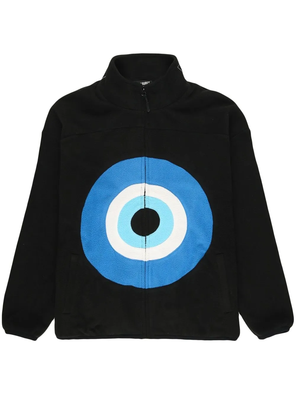 

Pleasures eye-print detail jacket - Black