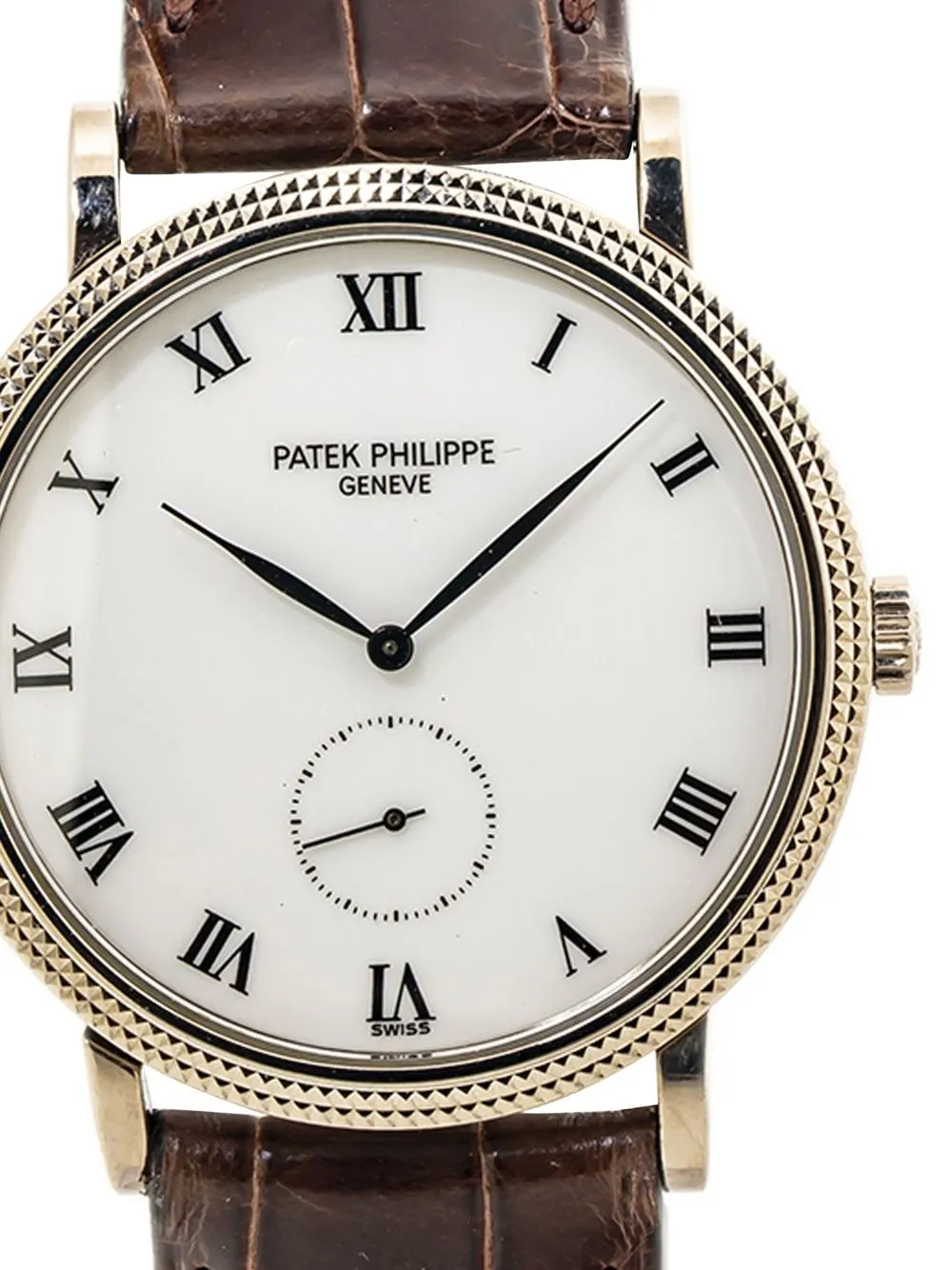Patek Philippe Pre-owned Calatrava horloge - Wit