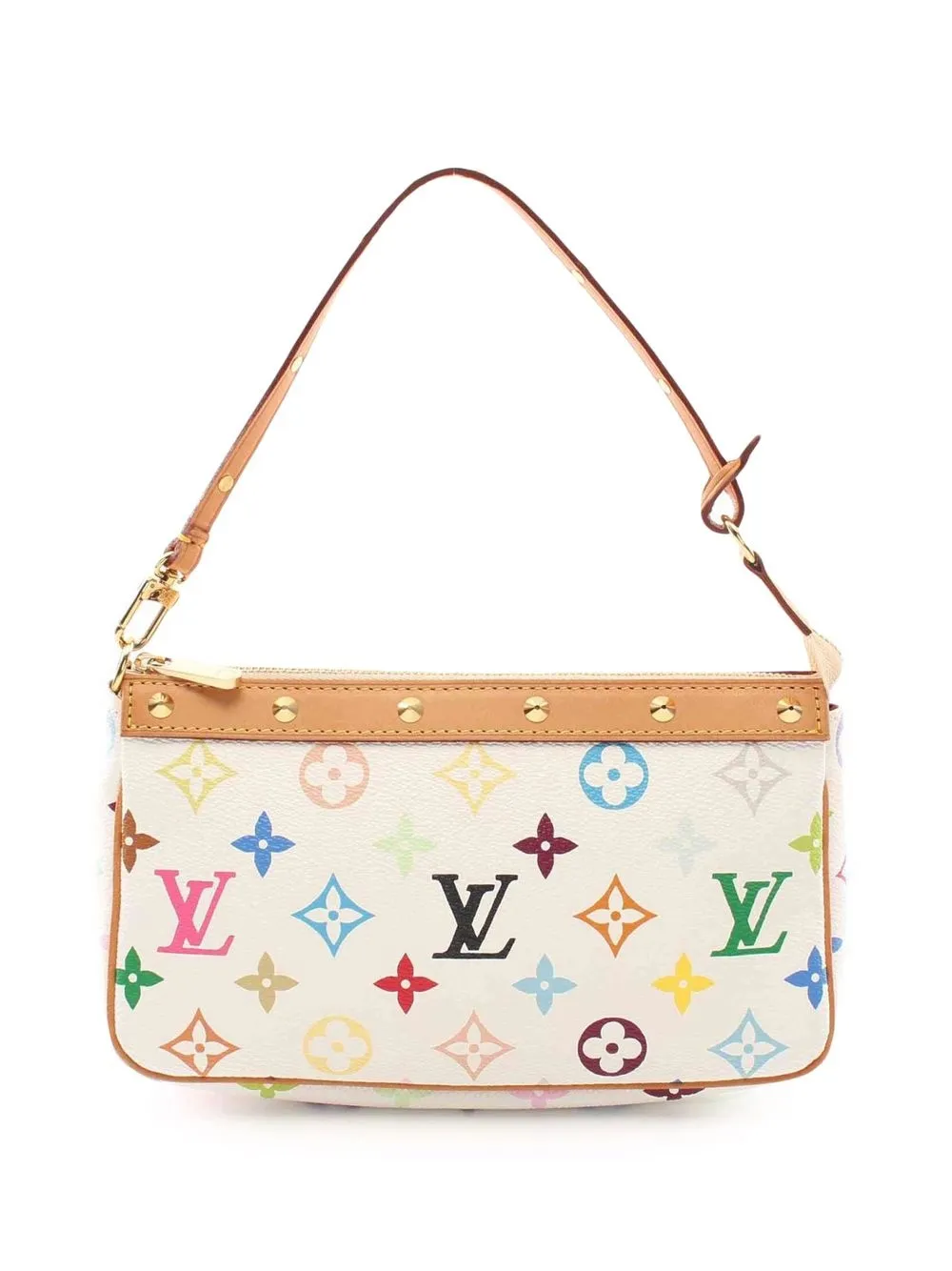 

Louis Vuitton 2004 pre-owned Bron monogrammed bag - White