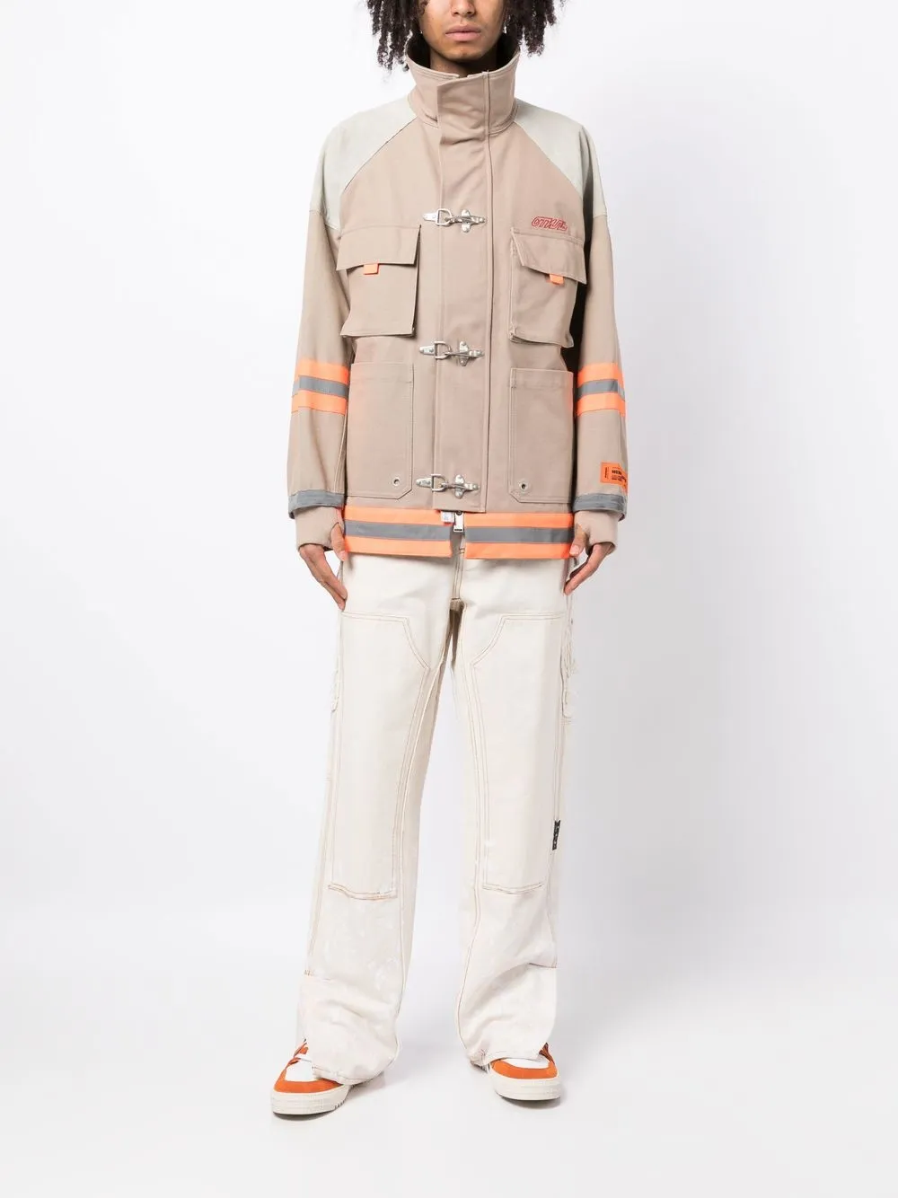 Heron Preston Jack met logoband - Bruin