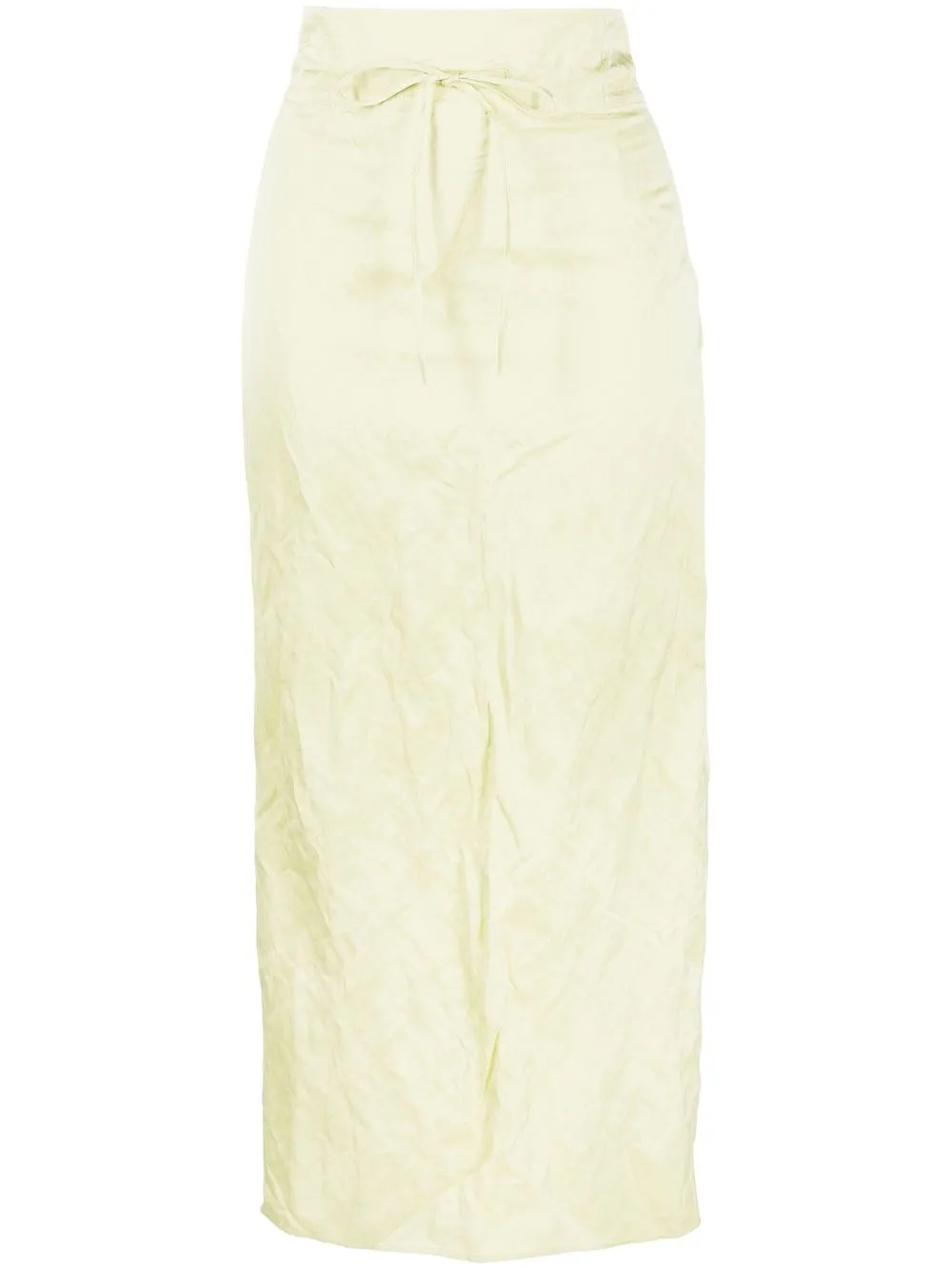 

Jacquemus drawstring midi skirt - Yellow