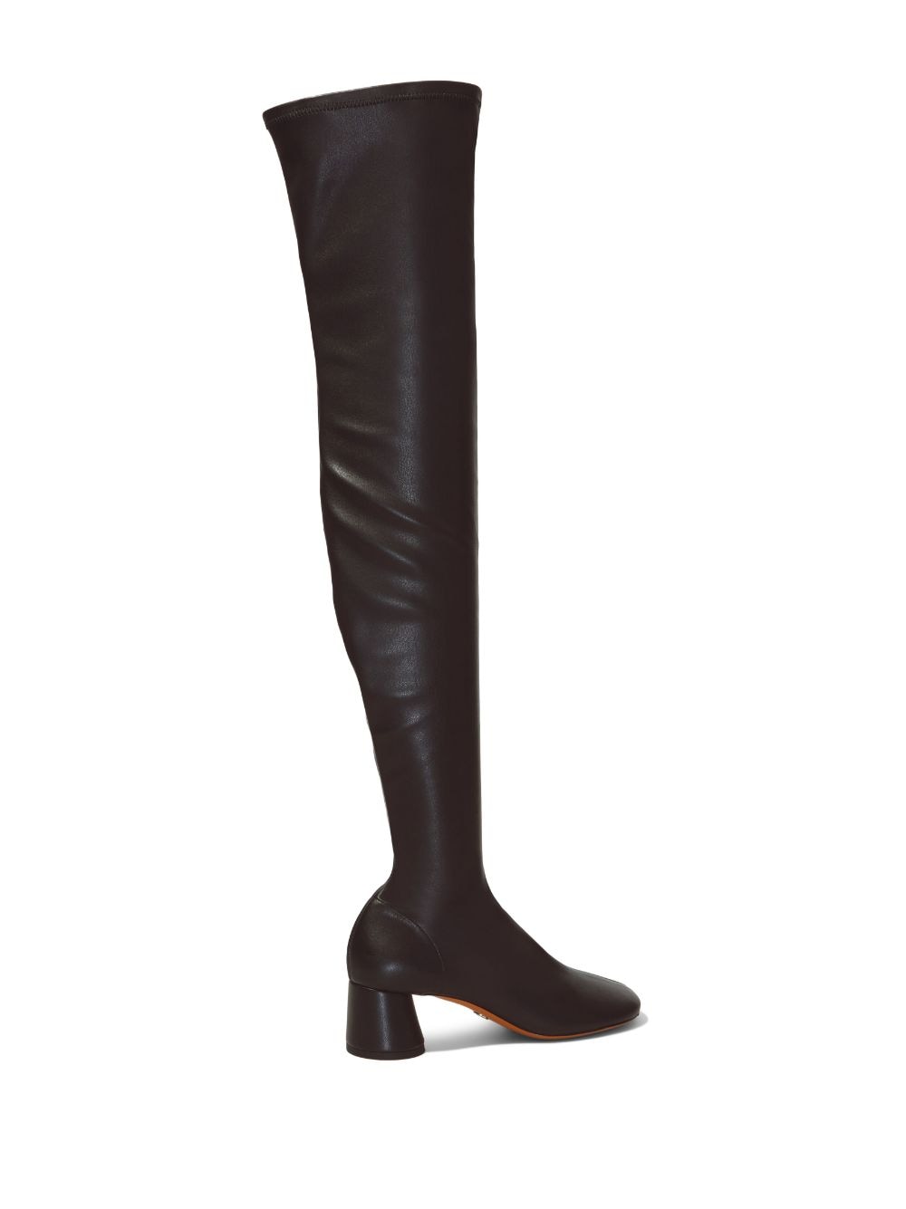 Shop Proenza Schouler Ruched Over-the-knee Boots In Black