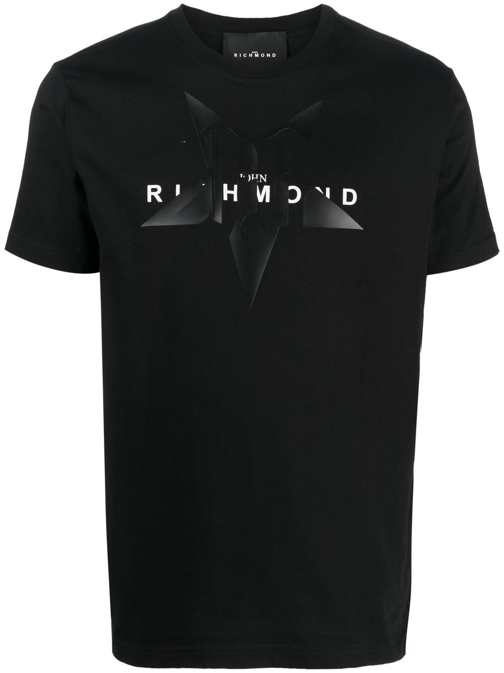 

John Richmond graphic-print cotton T-Shirt - Black