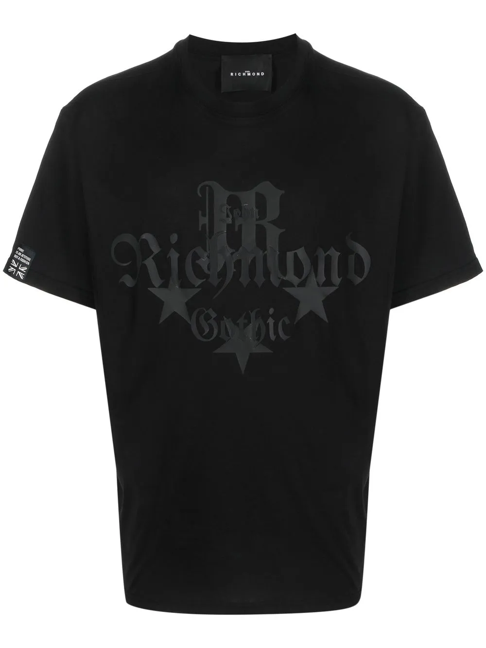 John Richmond logo-print crew neck T-shirt - Black