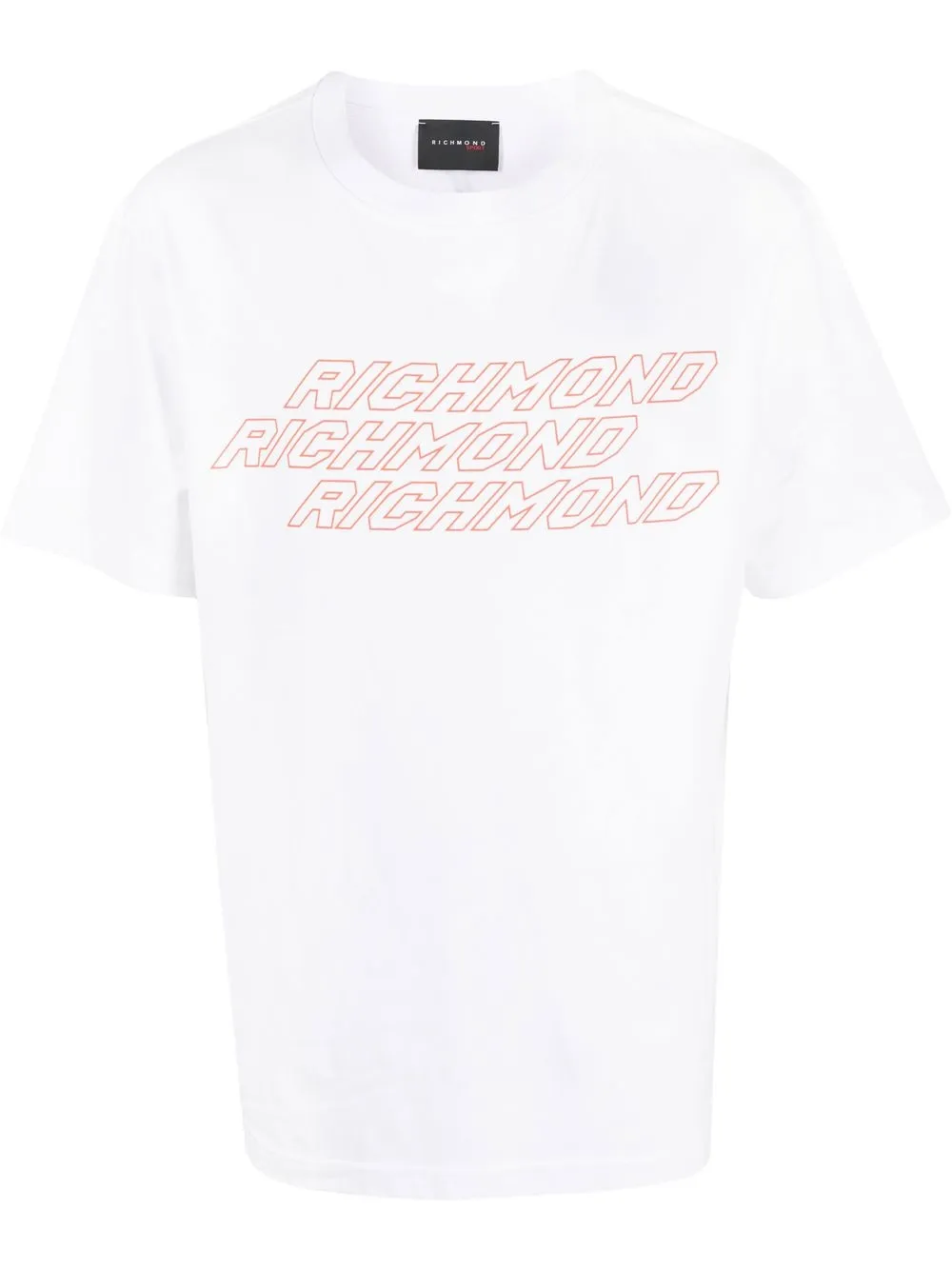 

John Richmond logo-print T-shirt - White