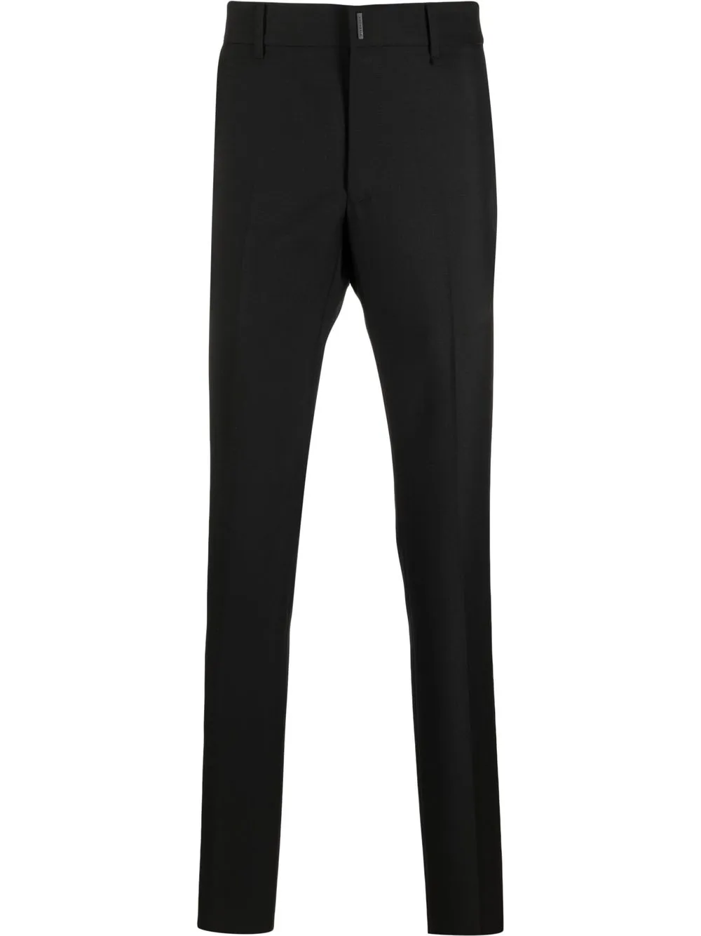 Givenchy Tailored Wool-mohair Blend Trousers In Black