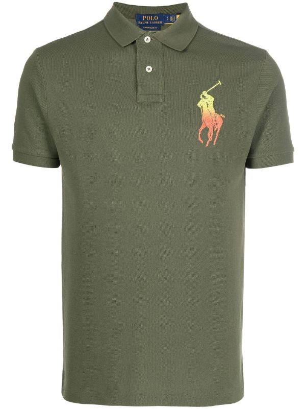 Polo Ralph Lauren Embroidered Logo Polo Shirt - Farfetch