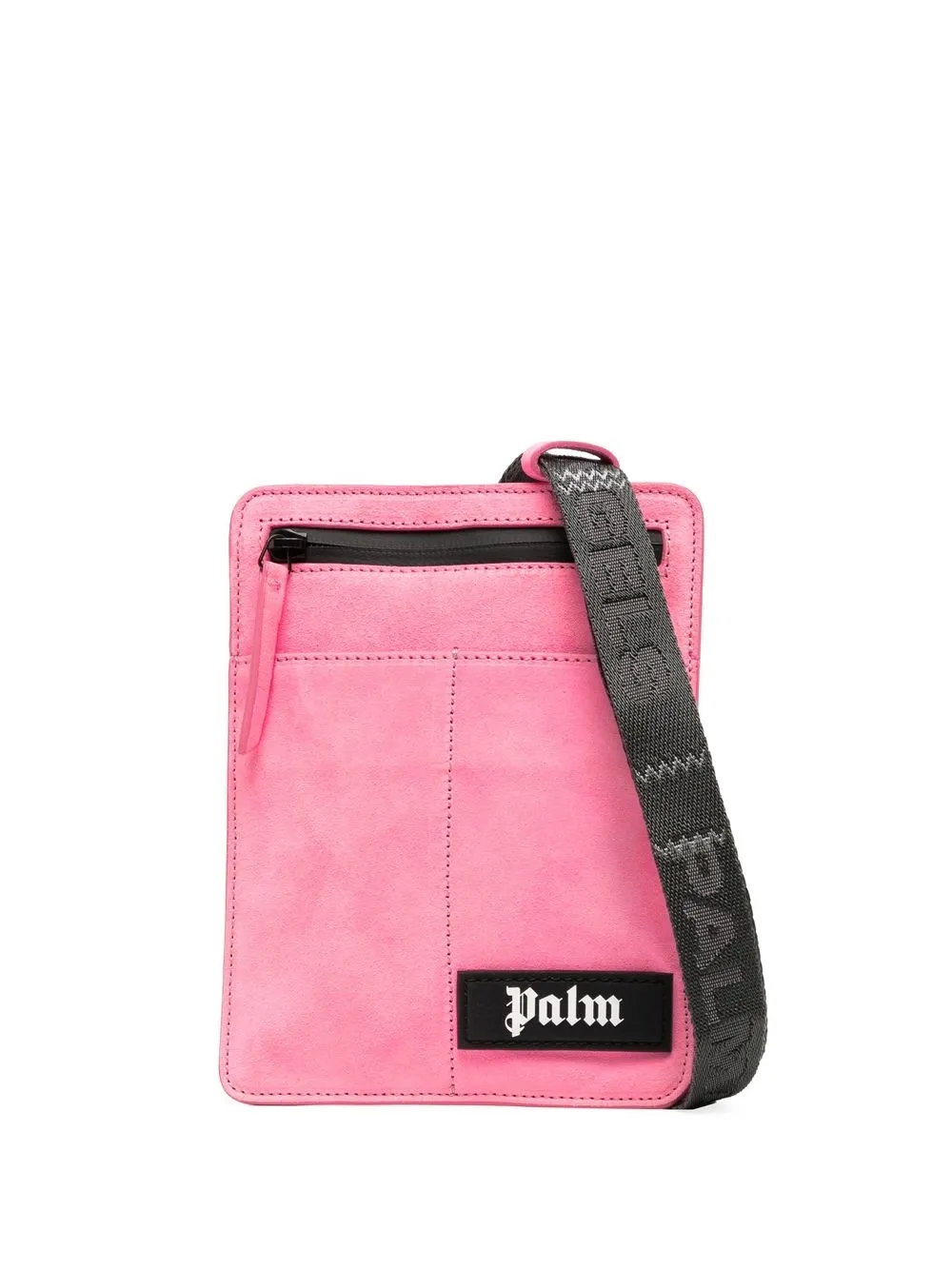 

Palm Angels bolsa crossbody con parche del logo - Rosado