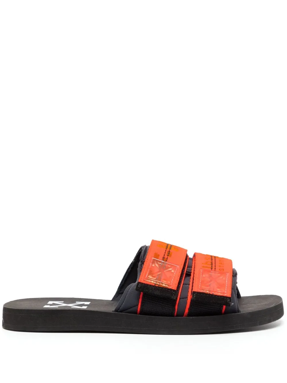 

Off-White Industrial logo slides - Orange