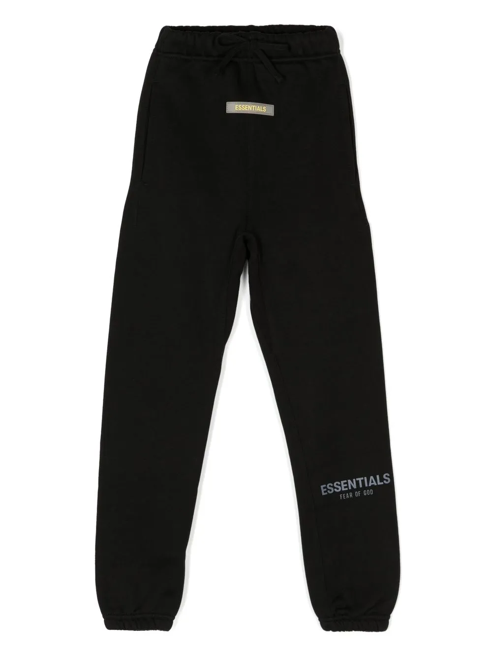 

FEAR OF GOD ESSENTIALS logo-print leg track pants - Black