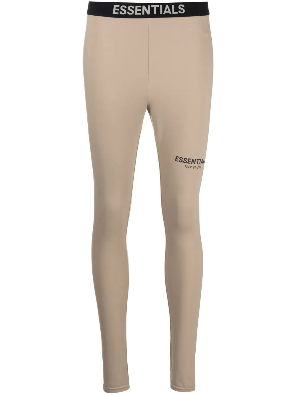 

FEAR OF GOD ESSENTIALS logo-print leggings - Neutrals