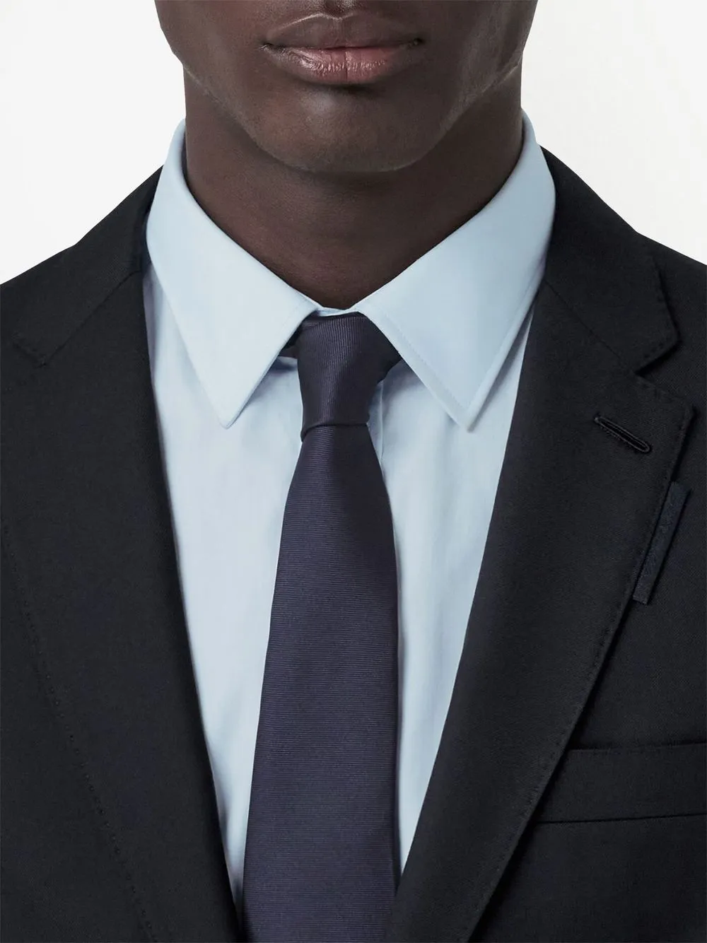 Burberry Classic Suit In Blue