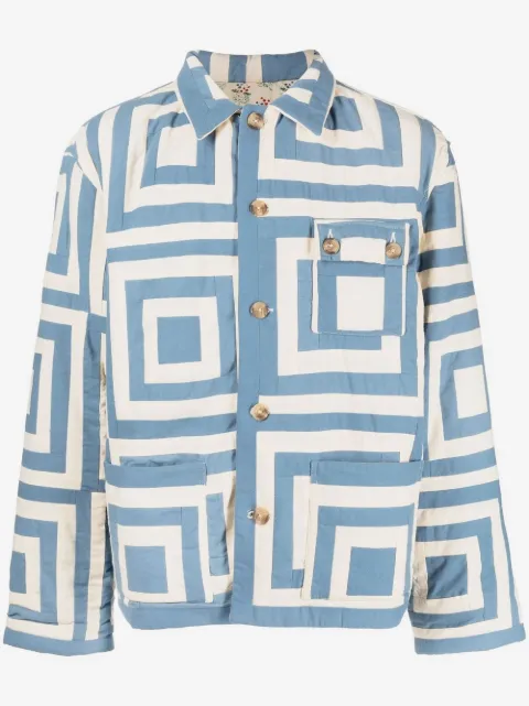 BODE White House Steps quilted jacket