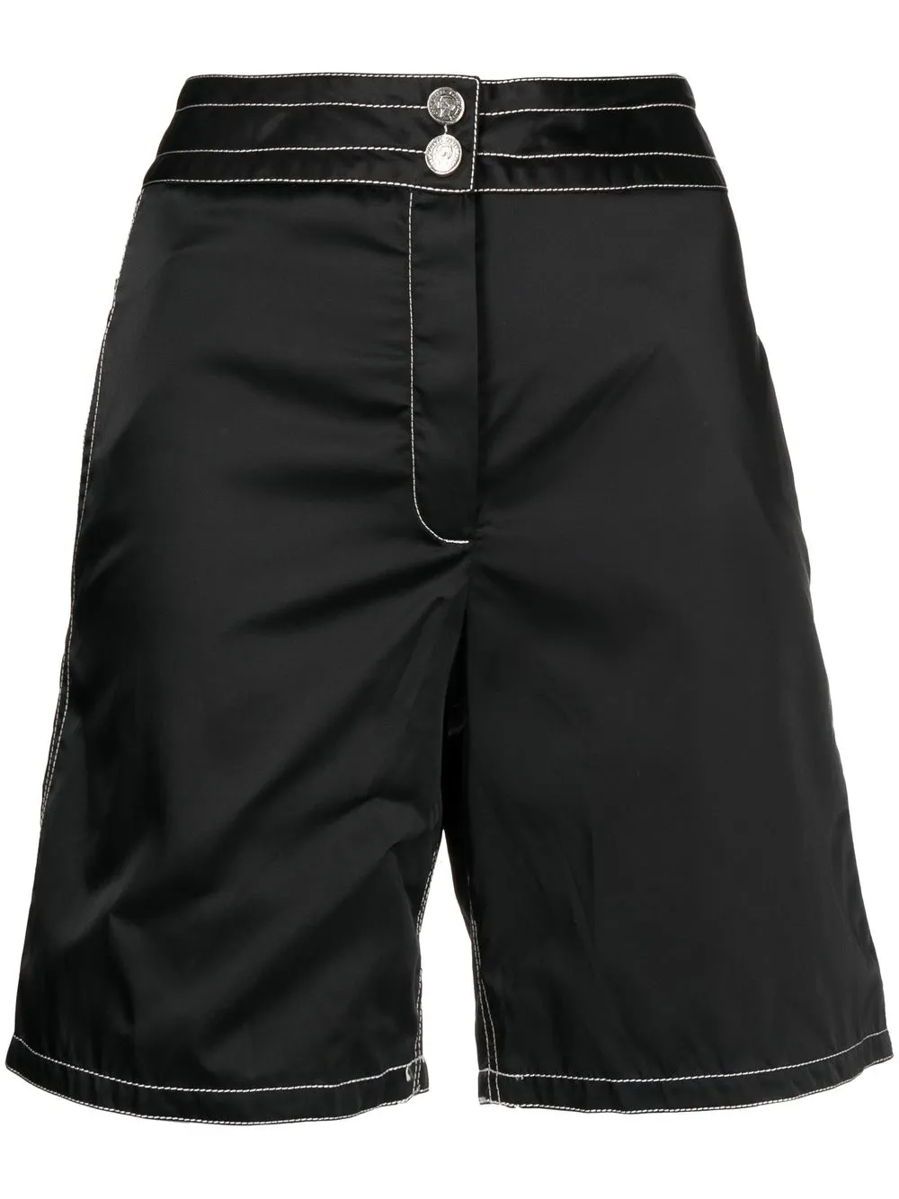 

Chanel Pre-Owned high-waisted shorts - Black