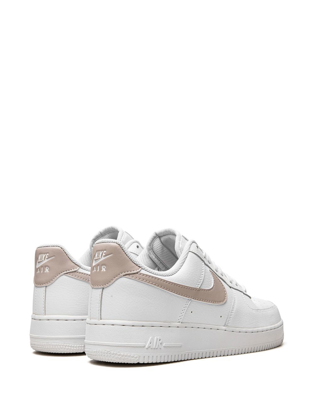 Shop Nike Air Force 1 '07 Low "white Fossil Stone (w)" Sneakers