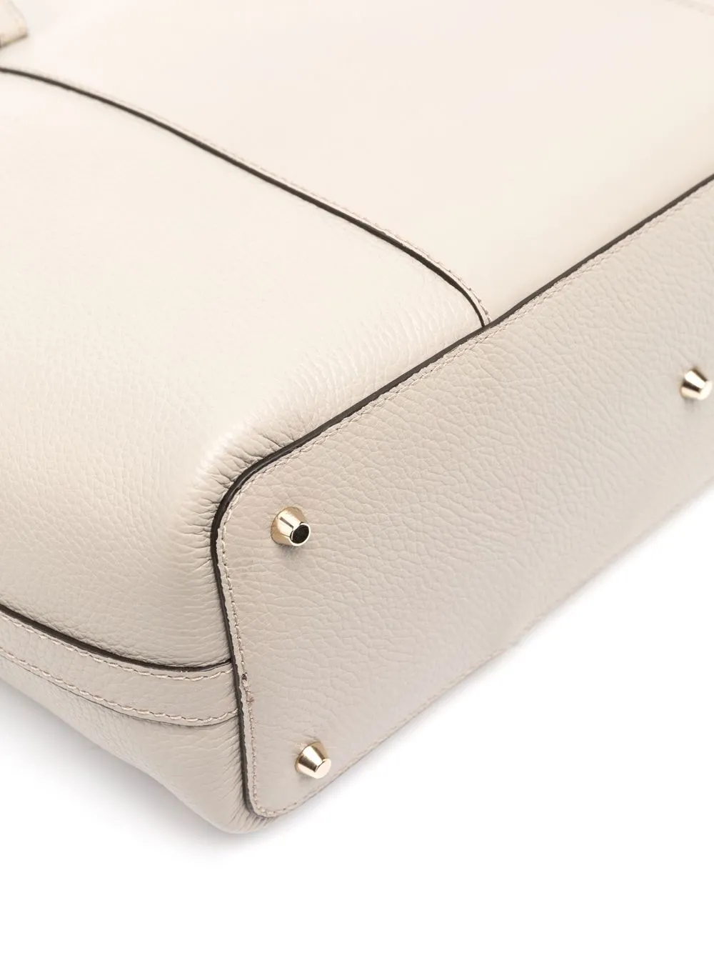 FURLA LARGE 1927 LEATHER TOTE BAG