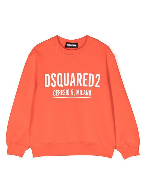 Dsquared2 Kids logo-print crew-neck sweatshirt
