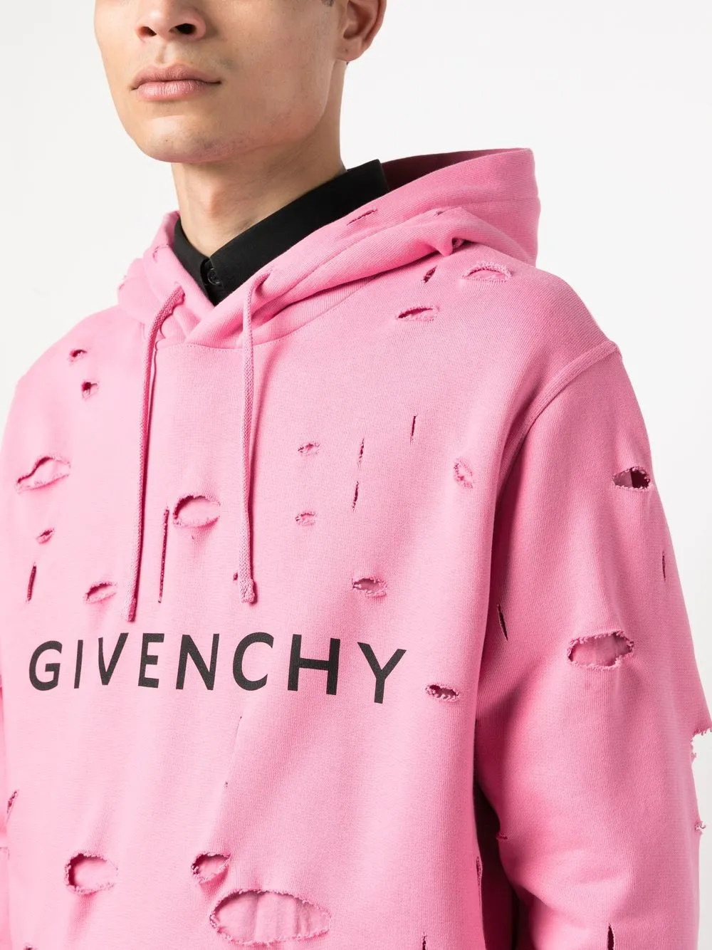 Givenchy ダメージ パーカー - Farfetch