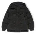 Stone Island Junior logo-patch puffer jacket - Black