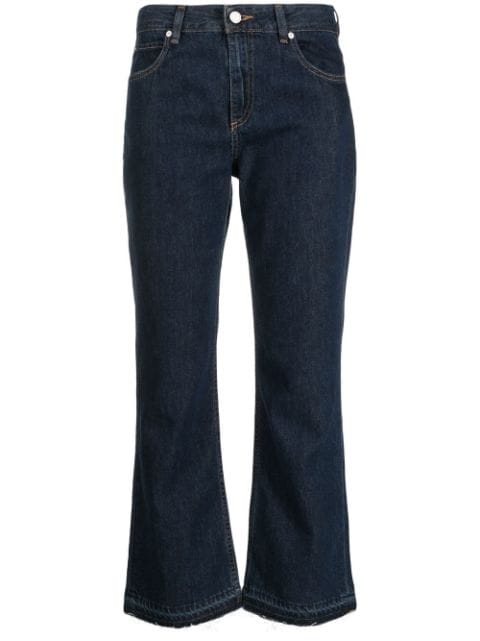 RED Valentino Ausgestellte Cropped-Jeans