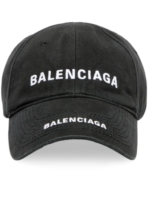 Balenciaga 双logo棒球帽- Farfetch