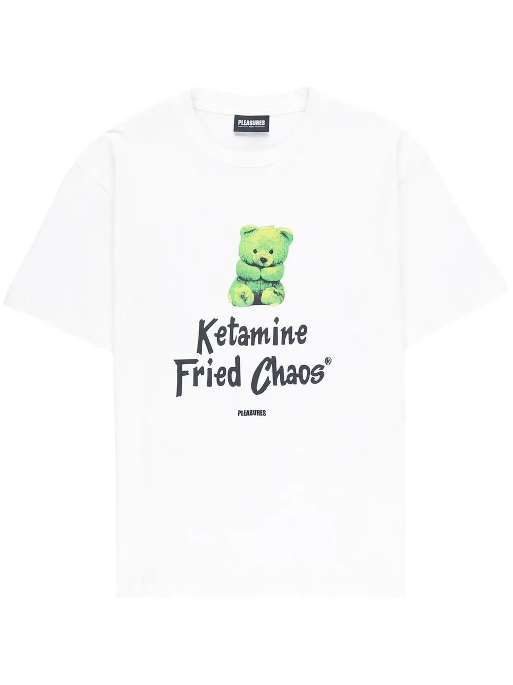 

Pleasures Ketamine cotton T-shirt - Neutrals