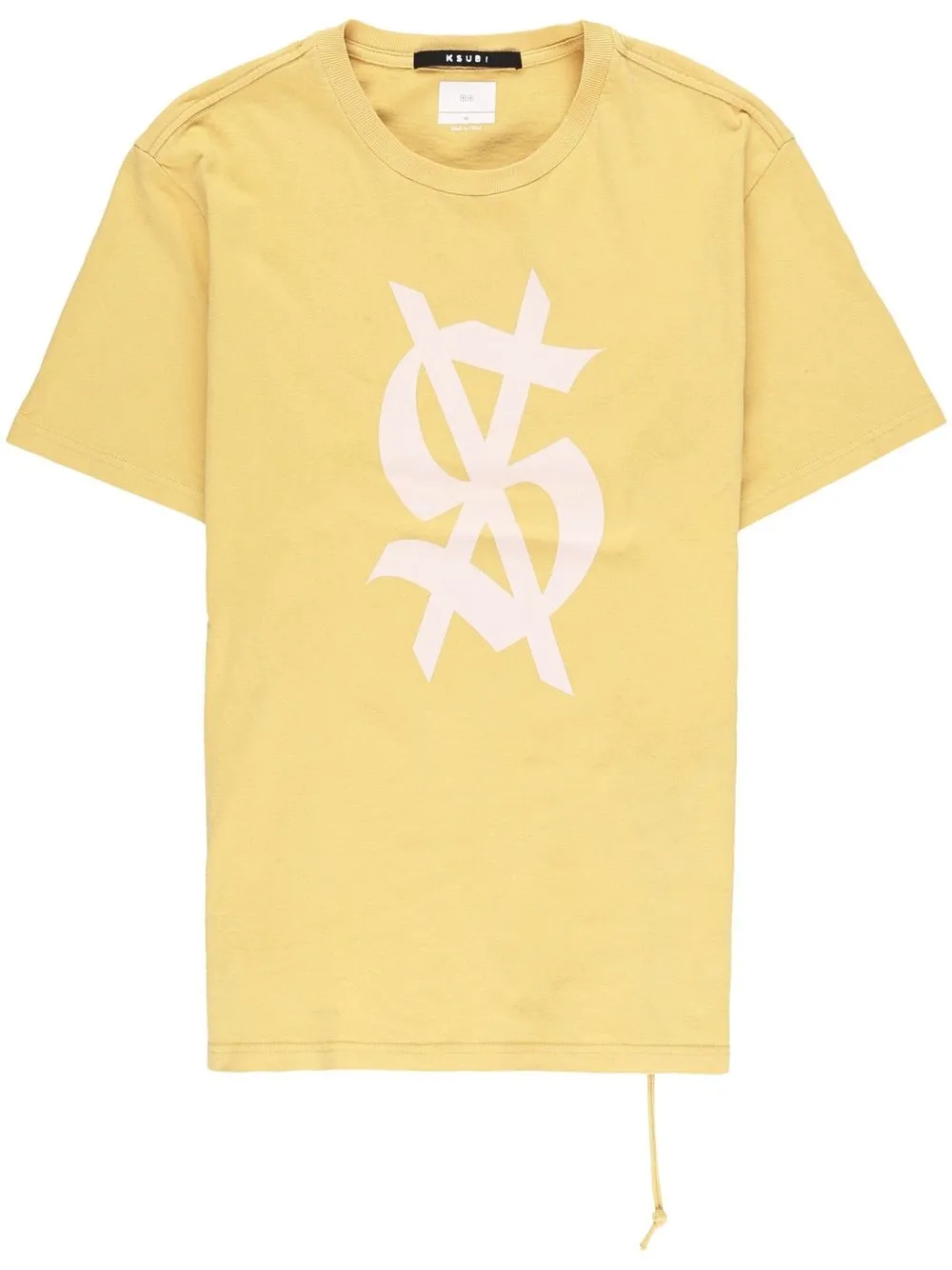 

Ksubi logo-print short-sleeve T-shirt - Yellow